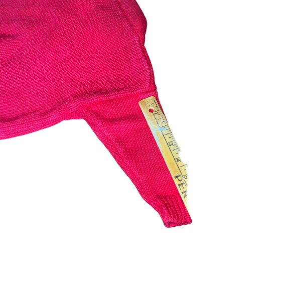 Vintage knit teddy bear and present christmas holiday baby sweater size 24 month - Picture 9 of 9